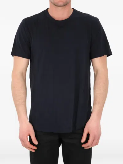 James Perse Cotton T-shirt In Blue