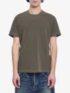 James Perse Cotton T-shirt In Green