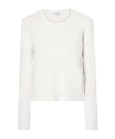 James Perse Cotton-jersey T-shirt In White