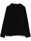 James Perse Cozy Hooded Sweatshirt In ブラック