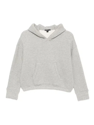 James Perse Cozy Hoodie In Gray