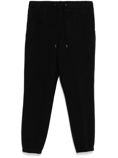 James Perse Cozy Track Pants In Black