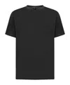 James Perse Charcoal-colored Crew-neck T-shirt