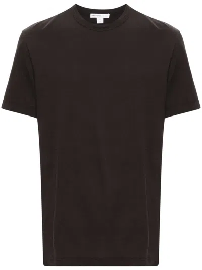 James Perse Crew-neck Cotton T-shirt In Grey