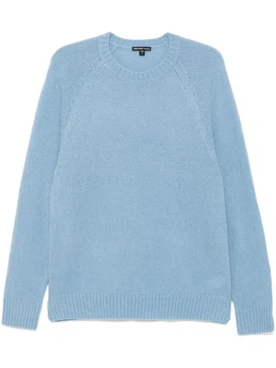 James Perse Crew-neck Jumper In Blue