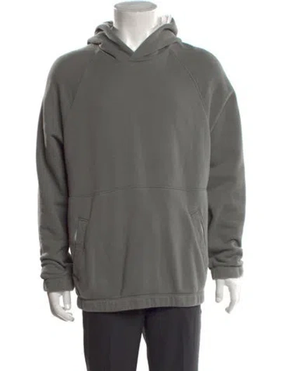 Pre-owned James Perse Crew Neck Long Sleeve Hoodie In Grey
