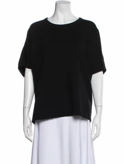 Pre-owned James Perse Crew Neck Short Sleeve T-shirt In Black