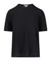 James Perse Crew Neck Short-sleeved T-shirt In Black