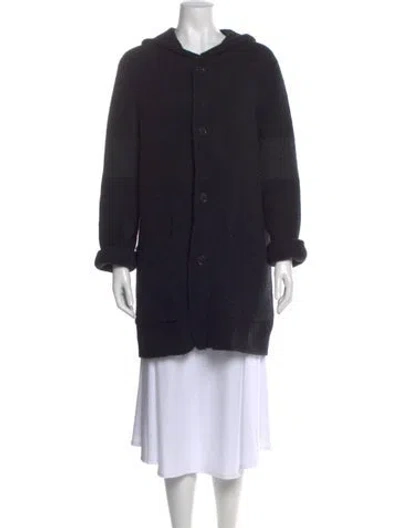 Pre-owned James Perse Crew Neck Sweater In Black