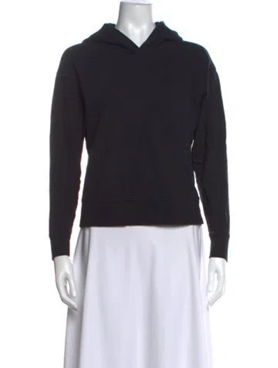 Pre-owned James Perse Crew Neck Sweater In Black