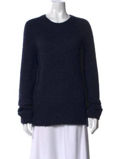 Pre-owned James Perse Crew Neck Sweater In Black