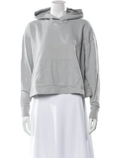 Pre-owned James Perse Crew Neck Sweater In Gray