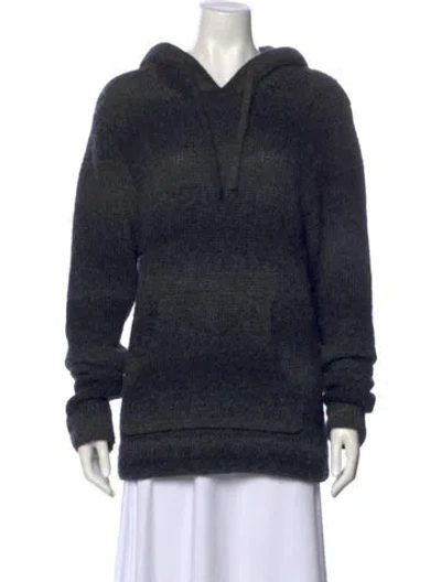 Pre-owned James Perse Crew Neck Sweater In Gray