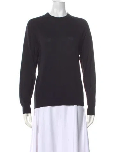 Pre-owned James Perse Crew Neck Sweater In Gray