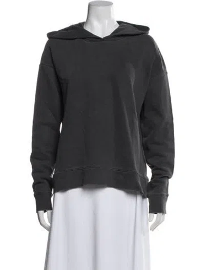 Pre-owned James Perse Crew Neck Sweater In Gray