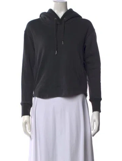 Pre-owned James Perse Crew Neck Sweater In Grey