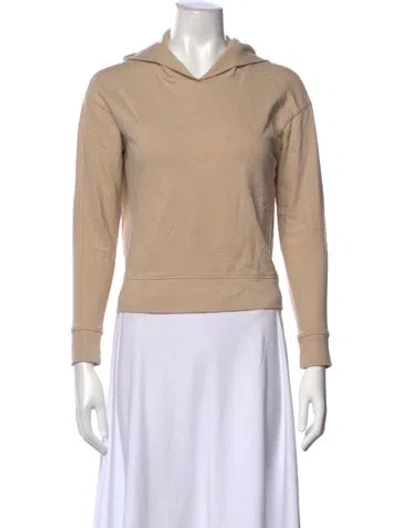 Pre-owned James Perse Crew Neck Sweater In Neutral