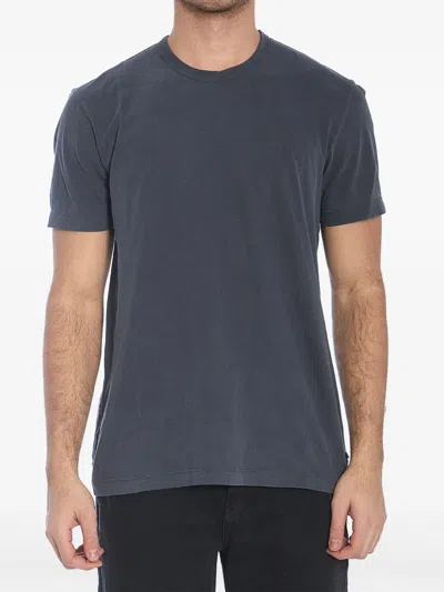 James Perse Crew-neck T-shirt In Blue