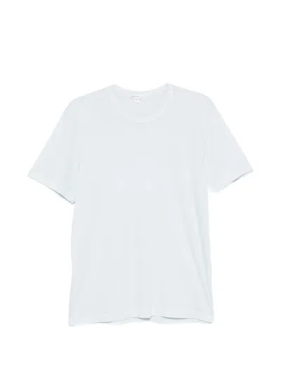 James Perse Crew-neck T-shirt In Blue
