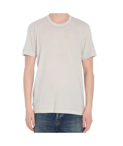 James Perse Crew Neck T-shirt In Grey
