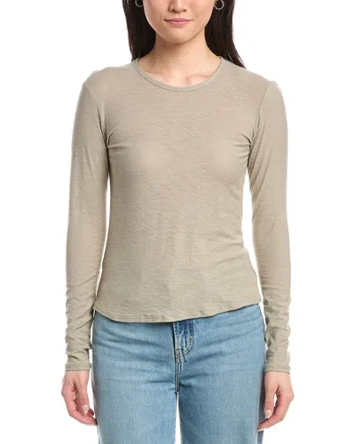 James Perse Crew Neck T-shirt In Neutral
