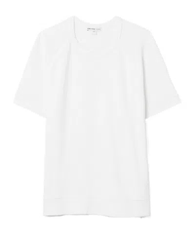 James Perse Crew Neck T-shirt In White