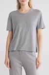 James Perse Crewneck Pocket T-shirt In Breeze