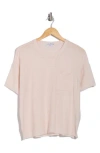 James Perse Crewneck Pocket T-shirt In Zephyr