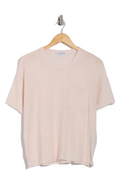 James Perse Crewneck Pocket T-shirt In Zephyr