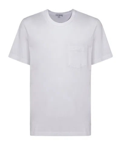 James Perse Crewneck Short-sleeved T-shirt In White