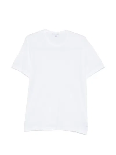 James Perse Crew-neck Short-sleeves T-shirt In White