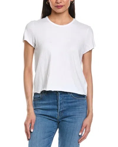 James Perse Crewneck T-shirt In White