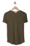 James Perse Crewneck Tee In Trooper