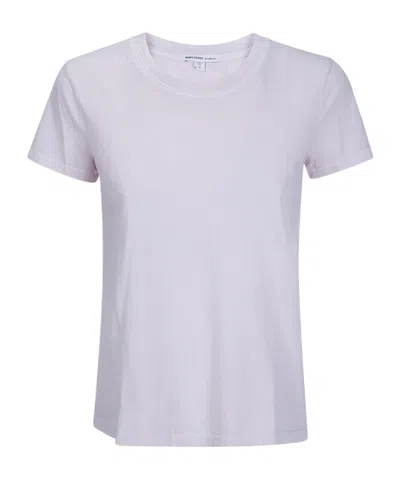 James Perse Vintage Little Boy Jersey T-shirt In Purple