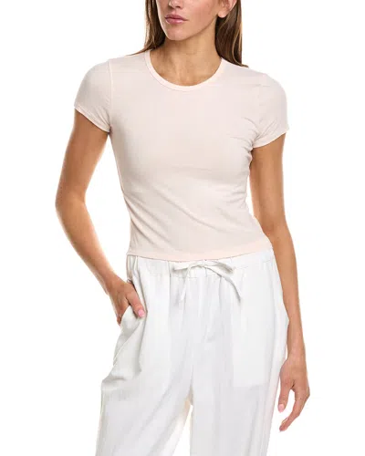James Perse Cropped Sport T-shirt In Multi