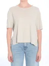James Perse Cropped Crewneck T-shirt