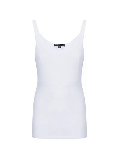 James Perse Daily Ribbed-knit Tank Top In White