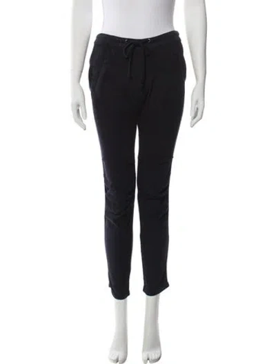 Pre-owned James Perse Distressed Accents Sweatpants In Gray