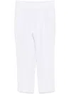 James Perse Double Pleat Trouser In White