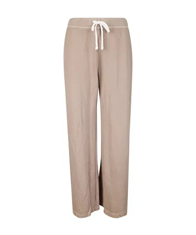 James Perse Drawstring Casual Pants In Neutral