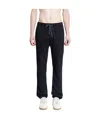 James Perse Drawstring-fastening Track Pants In Black