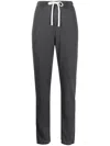James Perse Drawstring-fastening Track-pants In Grey
