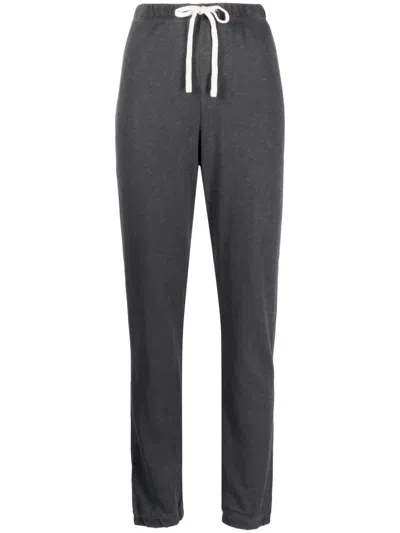 James Perse Drawstring-fastening Track-pants In Grey