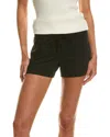 James Perse Drawstring Lounge Short In Black