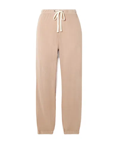 James Perse Drawstring Sweatpants In Brown