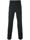 James Perse Drawstring Track Pants In Black