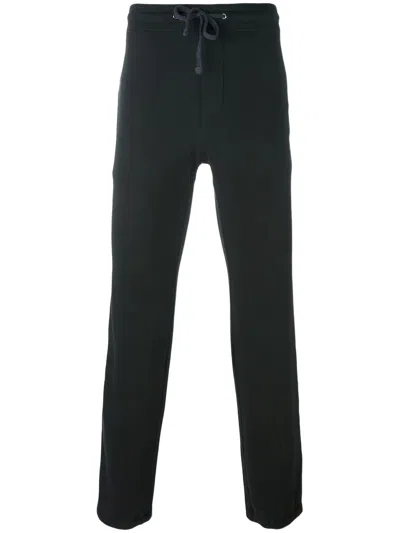 James Perse Drawstring Track Pants In Black