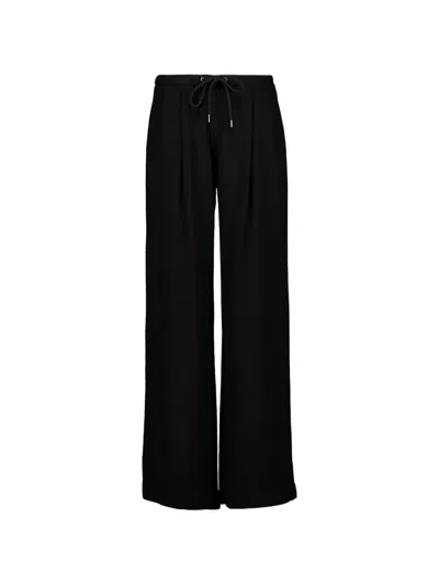 James Perse Drawstring Track Pants In Black