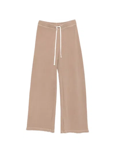 James Perse Drawstring Track Pants In Neutral