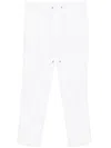 James Perse Drawstring Trousers In White